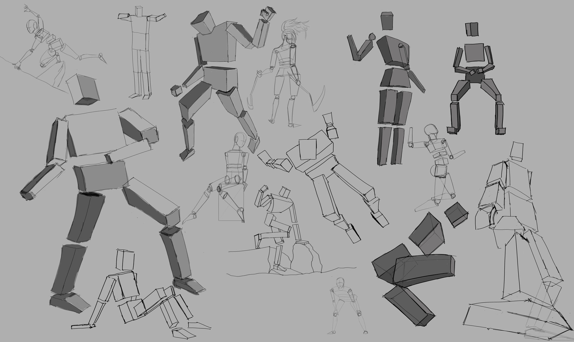 ArtStation - The jurney of studying