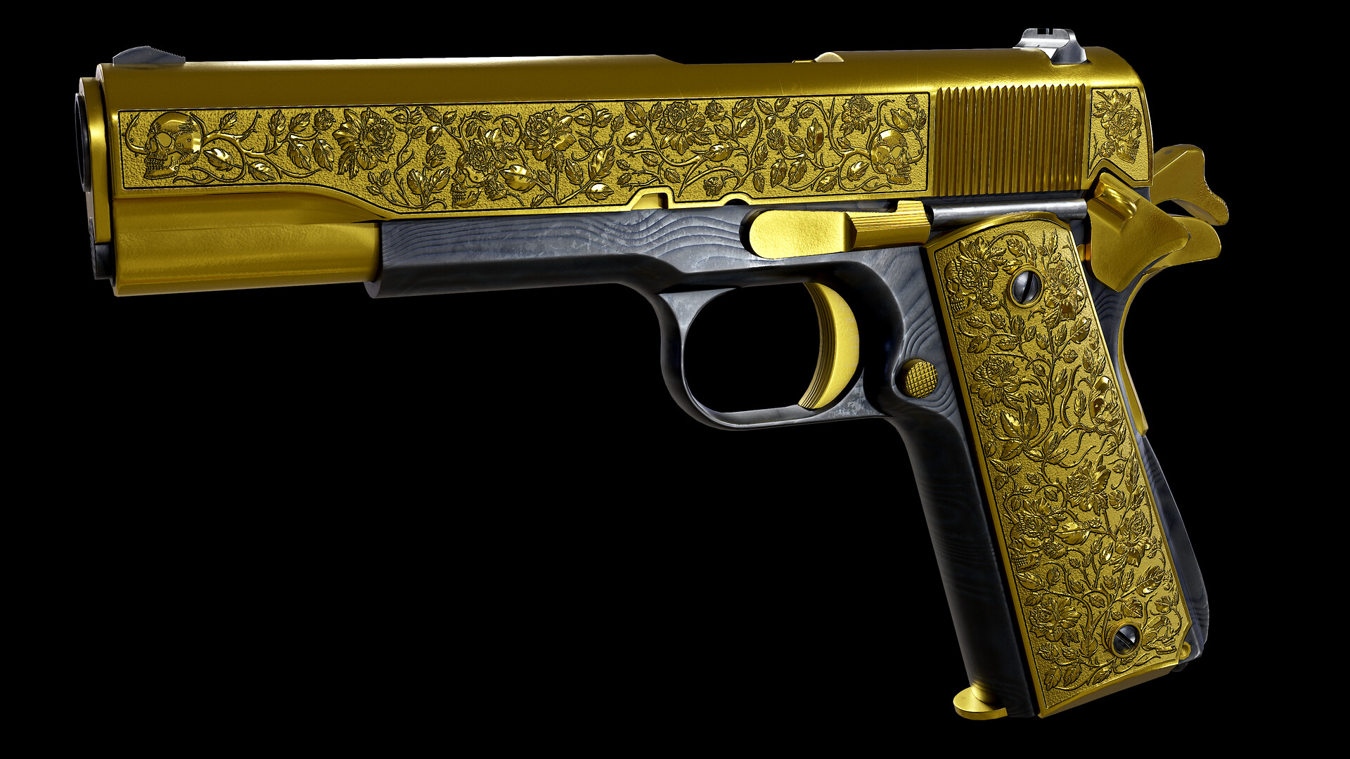 Colt 1911 Gold