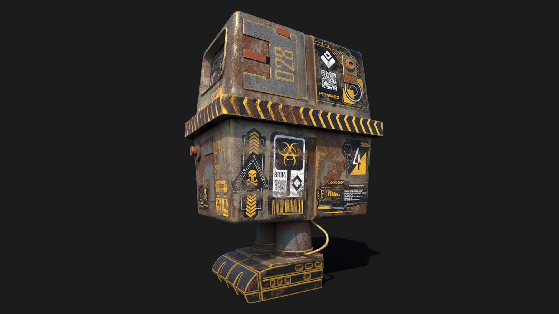 ArtStation - Sci-Fi Decals and Stencils
