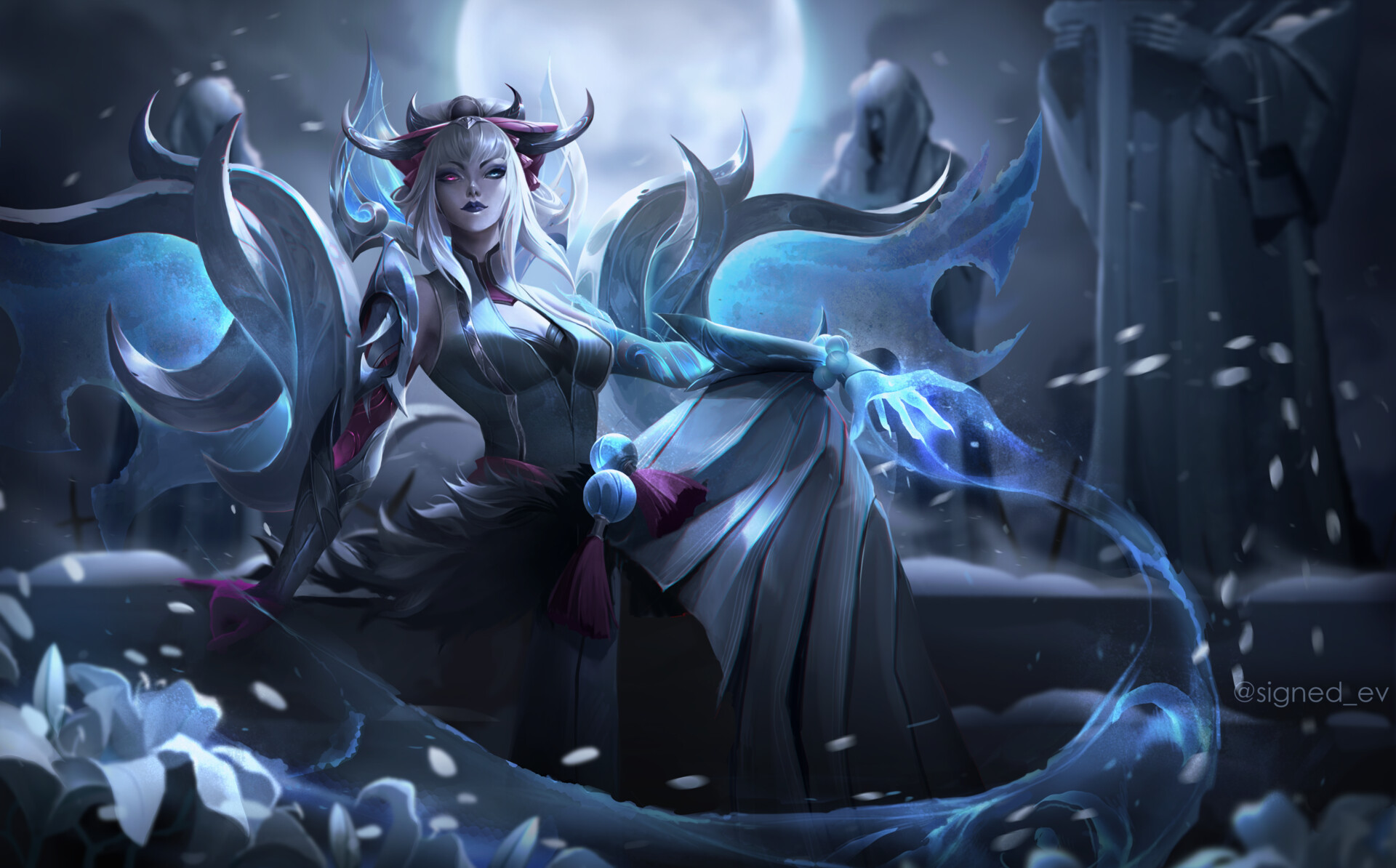 ArtStation Snow Moon Fanart