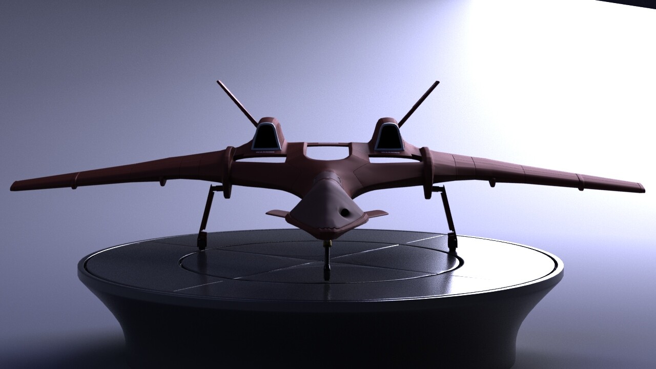 Vulcan Armaments Autonomous Drone Cavalry  ADC-0073. 
Based on a concept from  @Zen_Jirakun