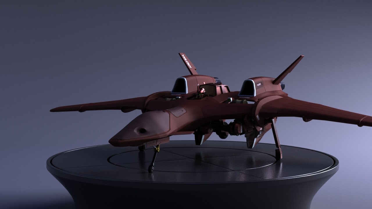 Vulcan Armaments Autonomous Drone Cavalry  ADC-0073.
Based on a concept from  @Zen_Jirakun