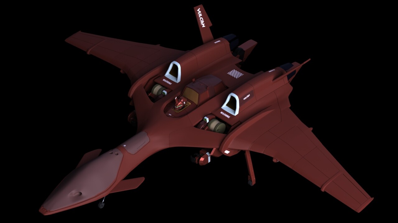 Vulcan Armaments Autonomous Drone Cavalry  ADC-0073.
Based on a concept from  @Zen_Jirakun