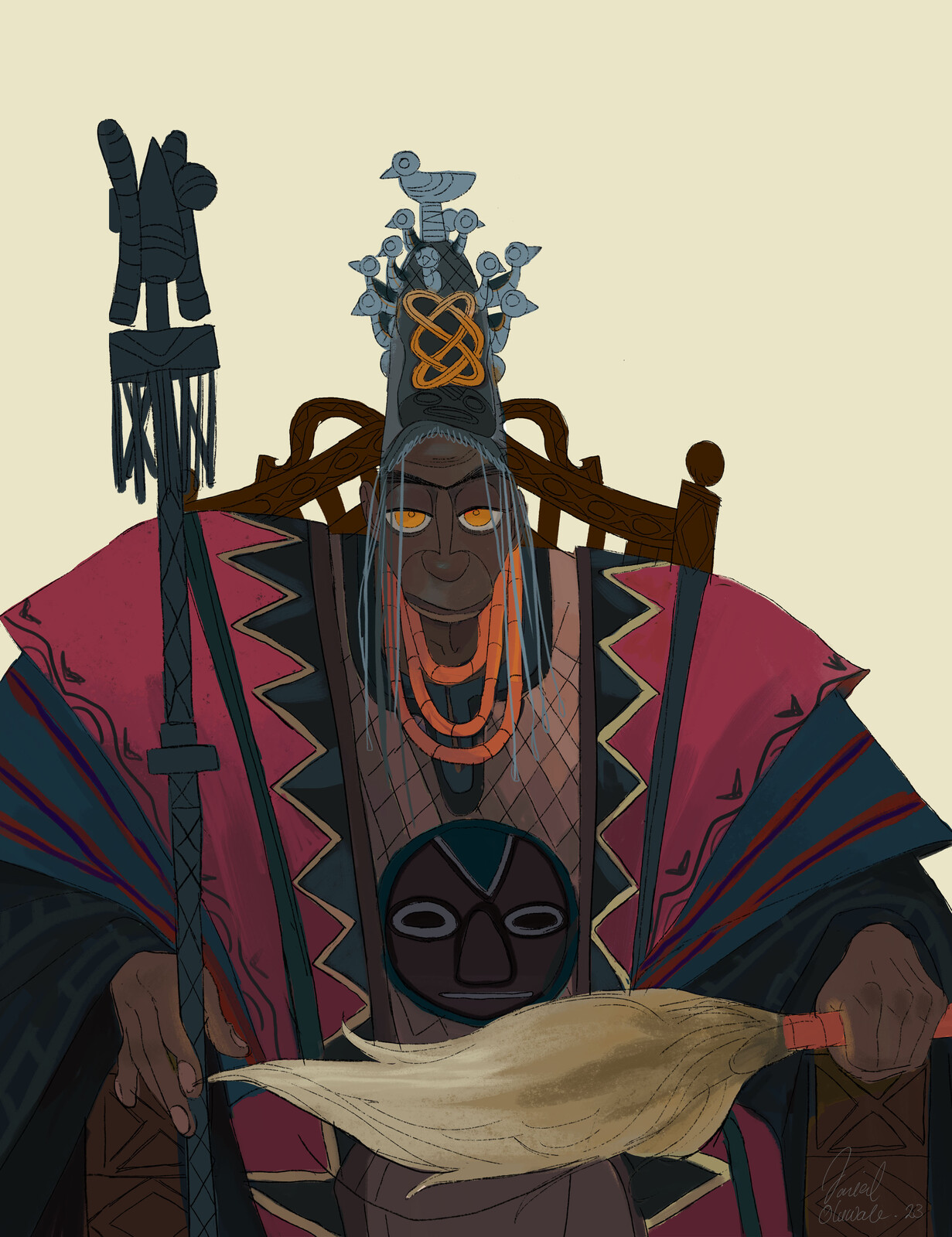 The mad king