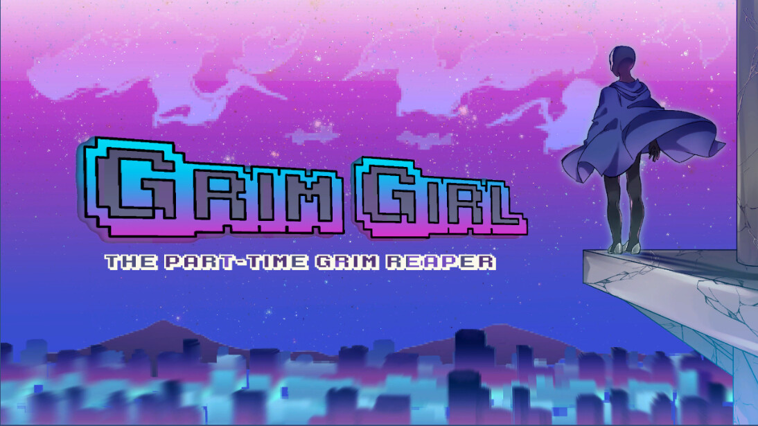 ArtStation - Grim Girl The Part Time Grim Reaper