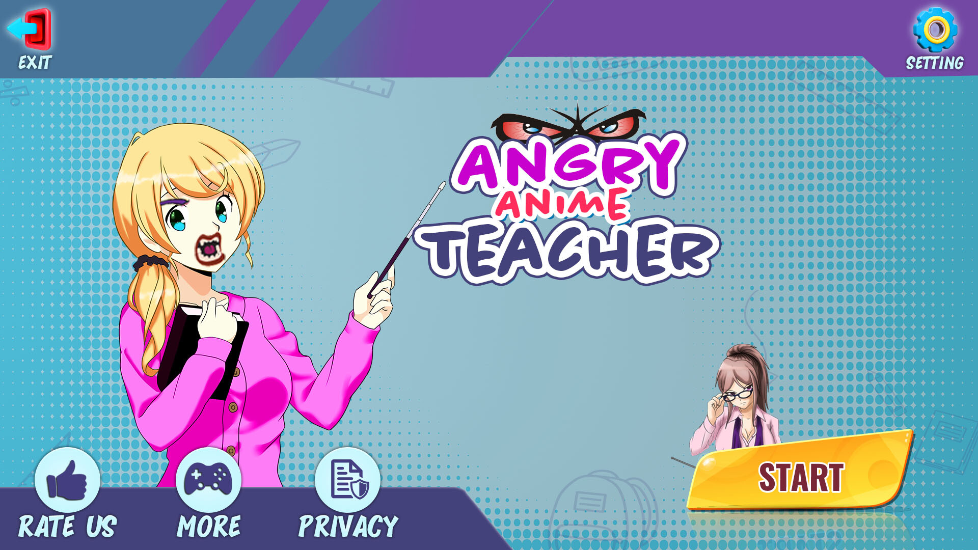 ArtStation - Scary Teacher 3D