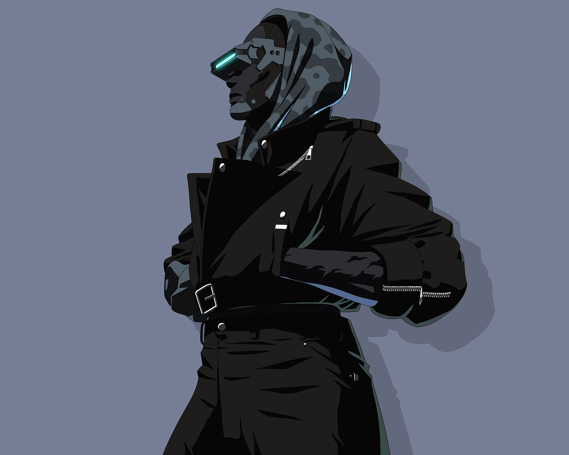 ArtStation - Cyberpunk Techwear Characters