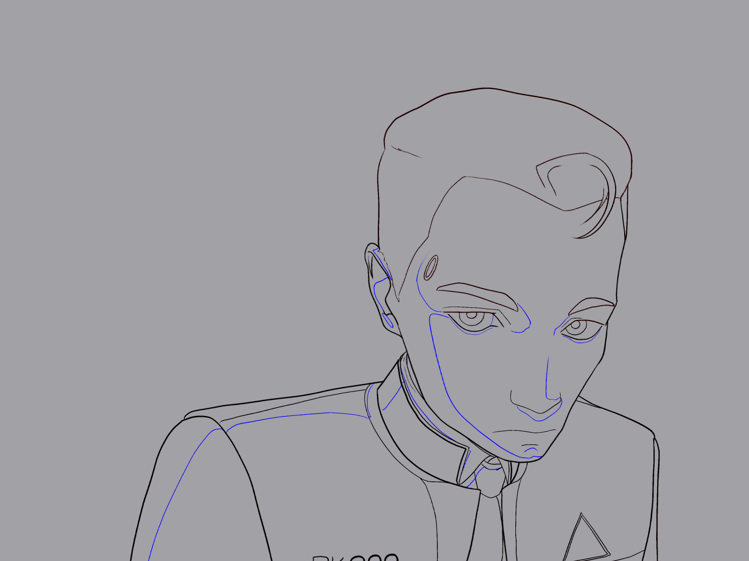 lineart. next time i am spending a lot more time determining what my shadows and highlights are ACK