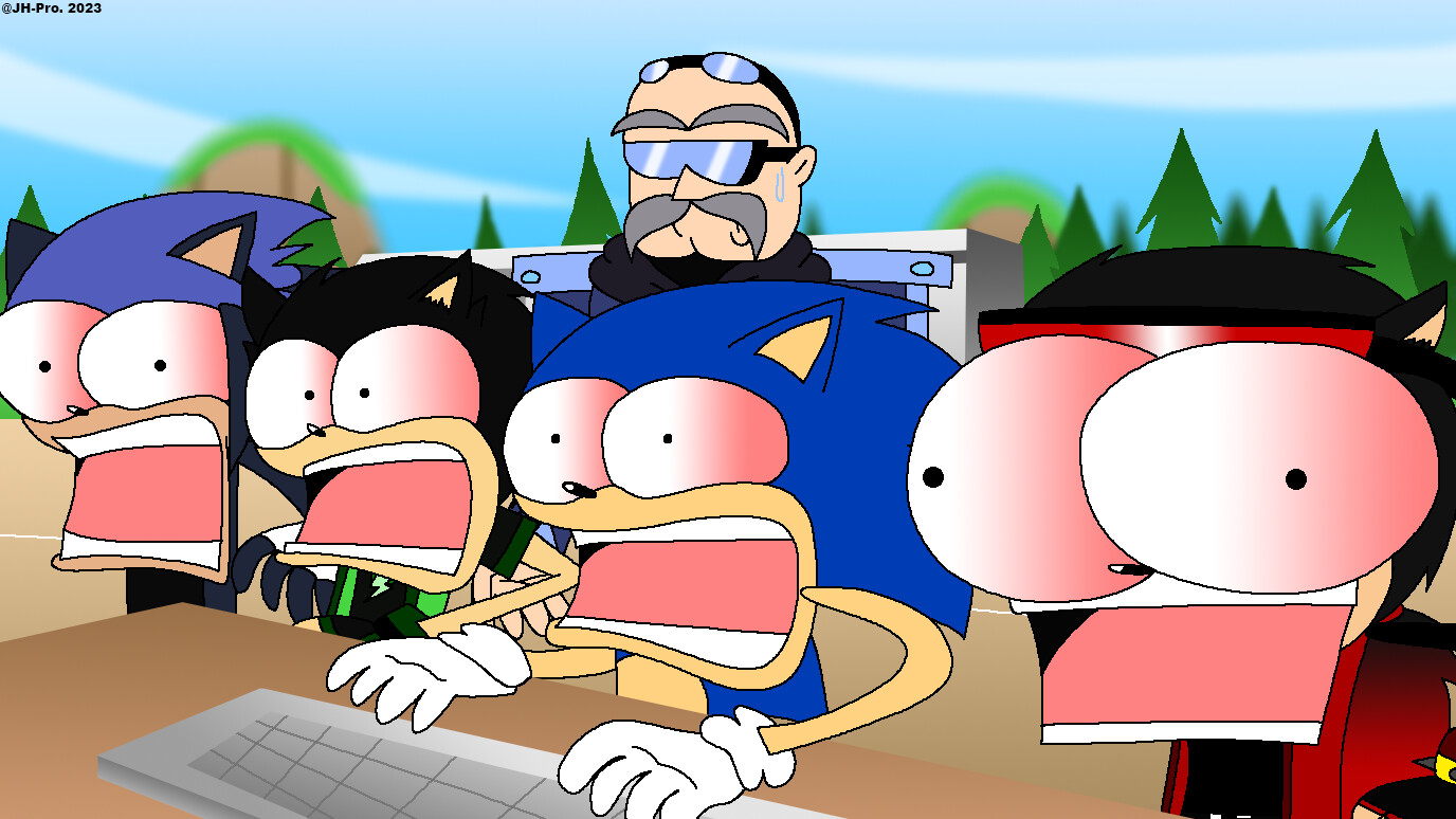 Pizza Tower Sonic.EXE Parody - Comic Studio