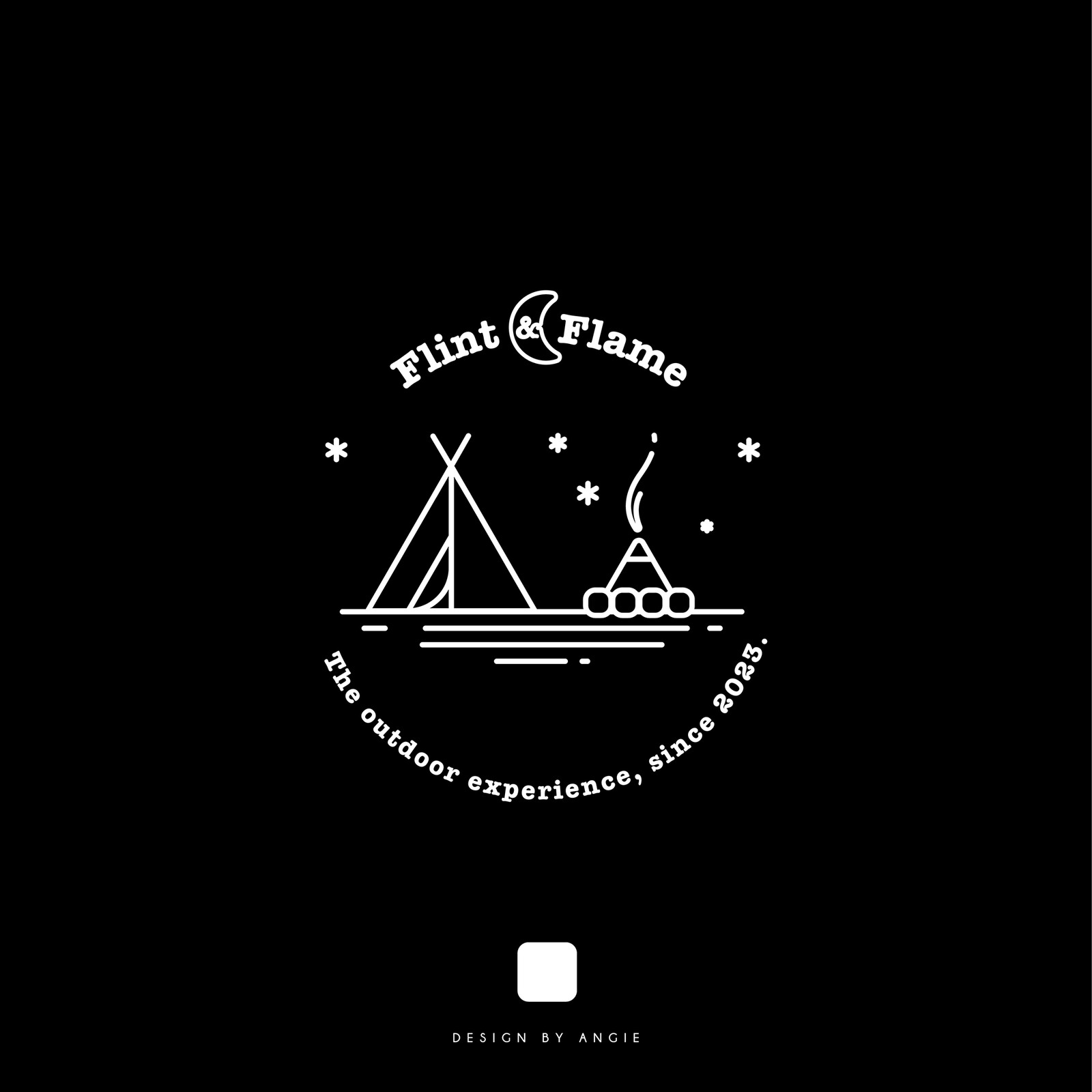 Playing with styles... today's logo.