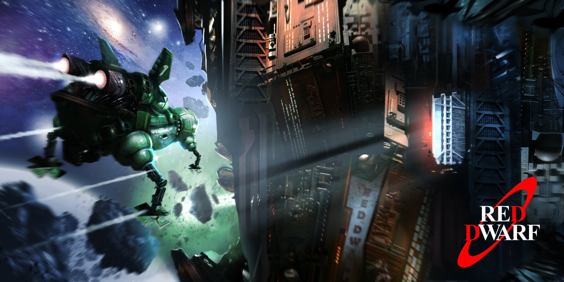 ArtStation Red Dwarf, Cartoon Fan Art