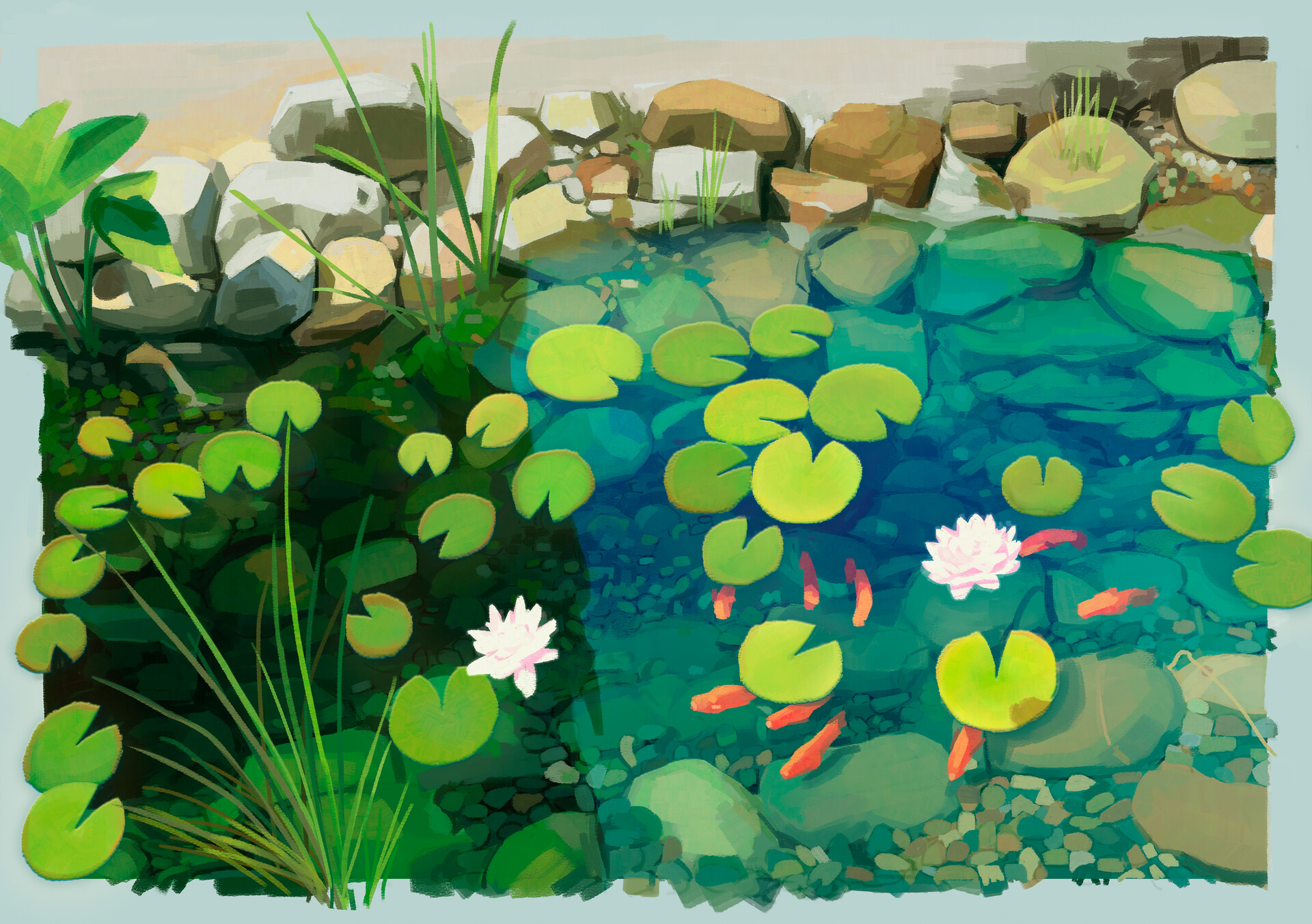 ArtStation - Pond