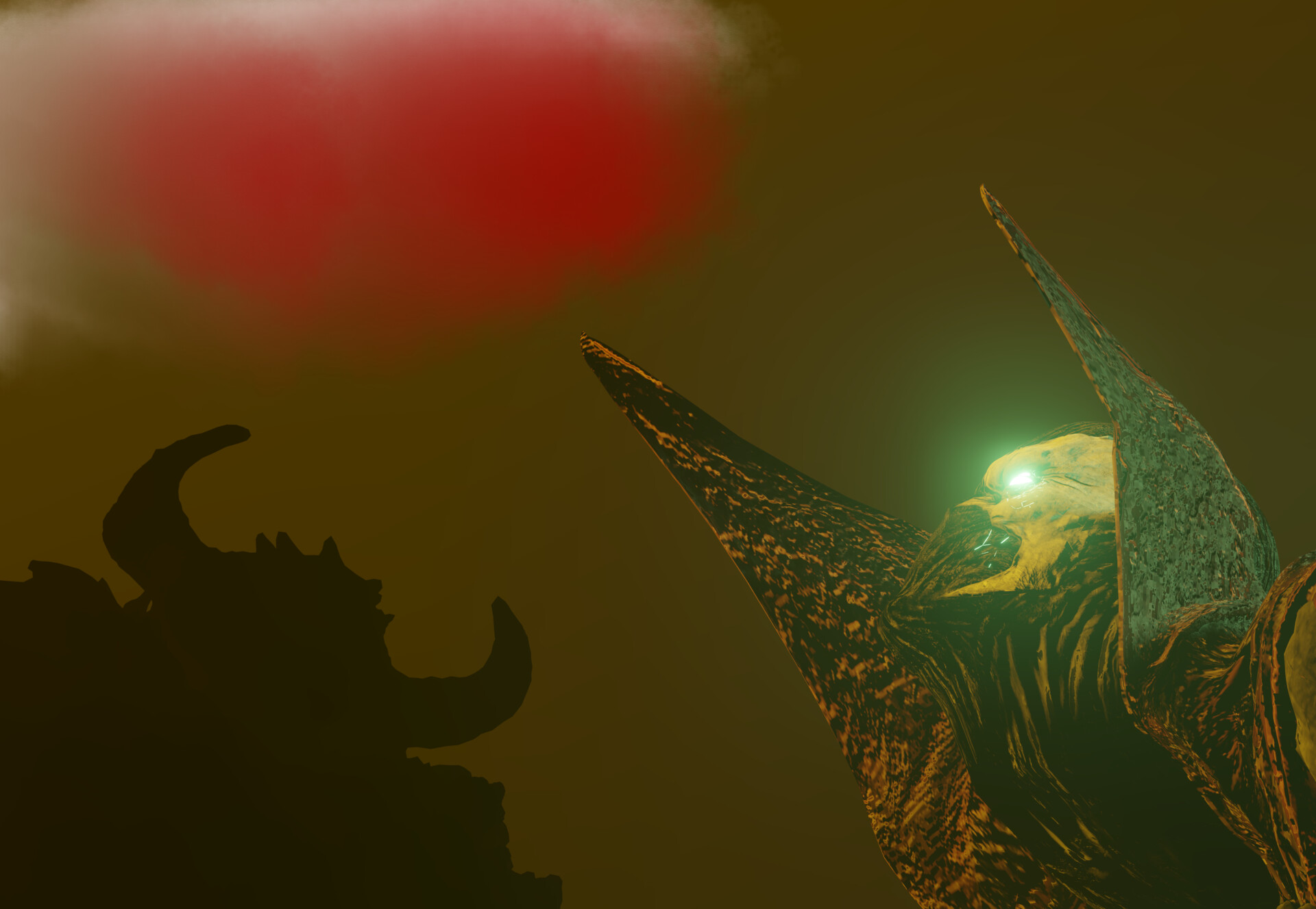 ArtStation world painted blood