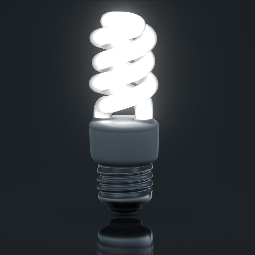 ArtStation Fluorescent Light Bulb