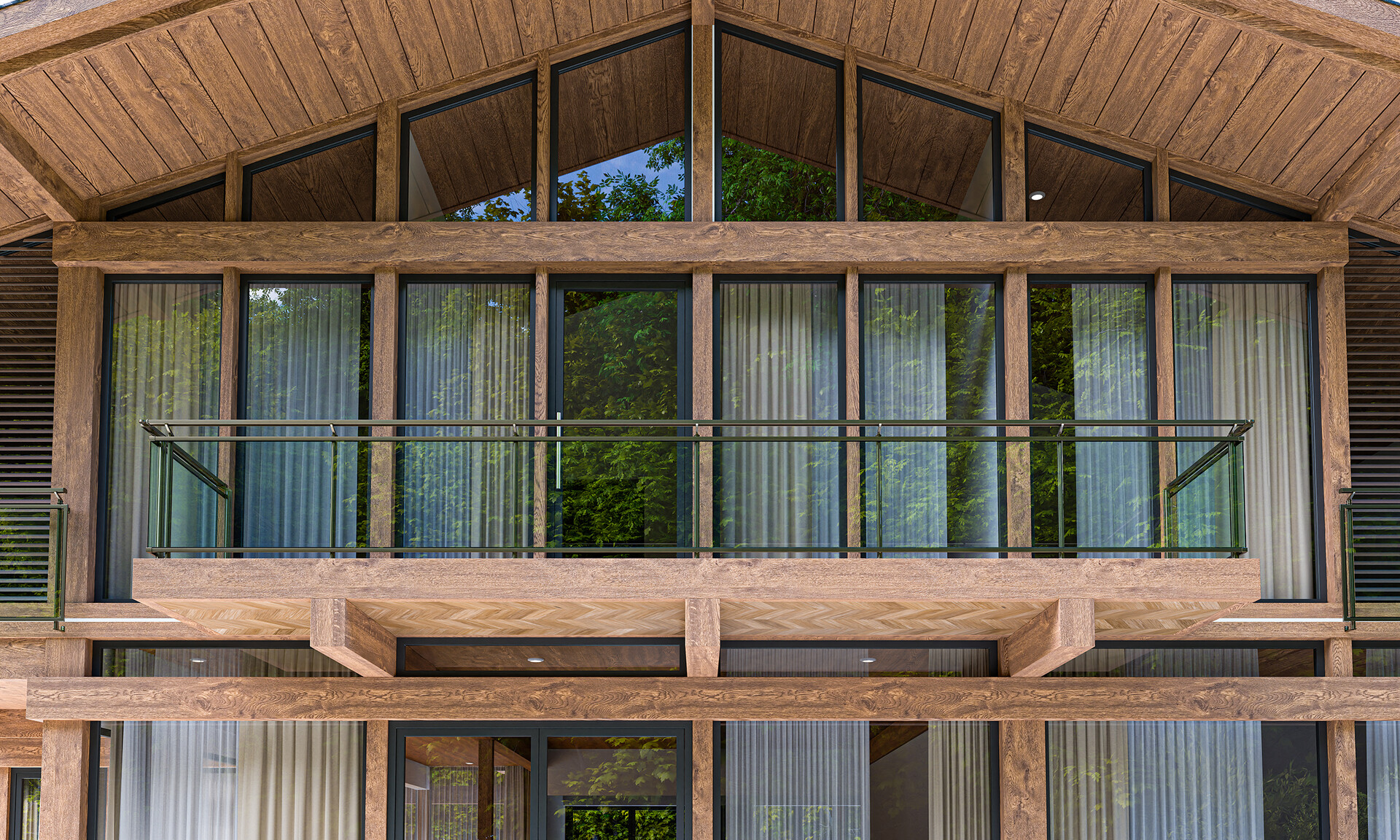 ArtStation Exterior Visualization for Railing