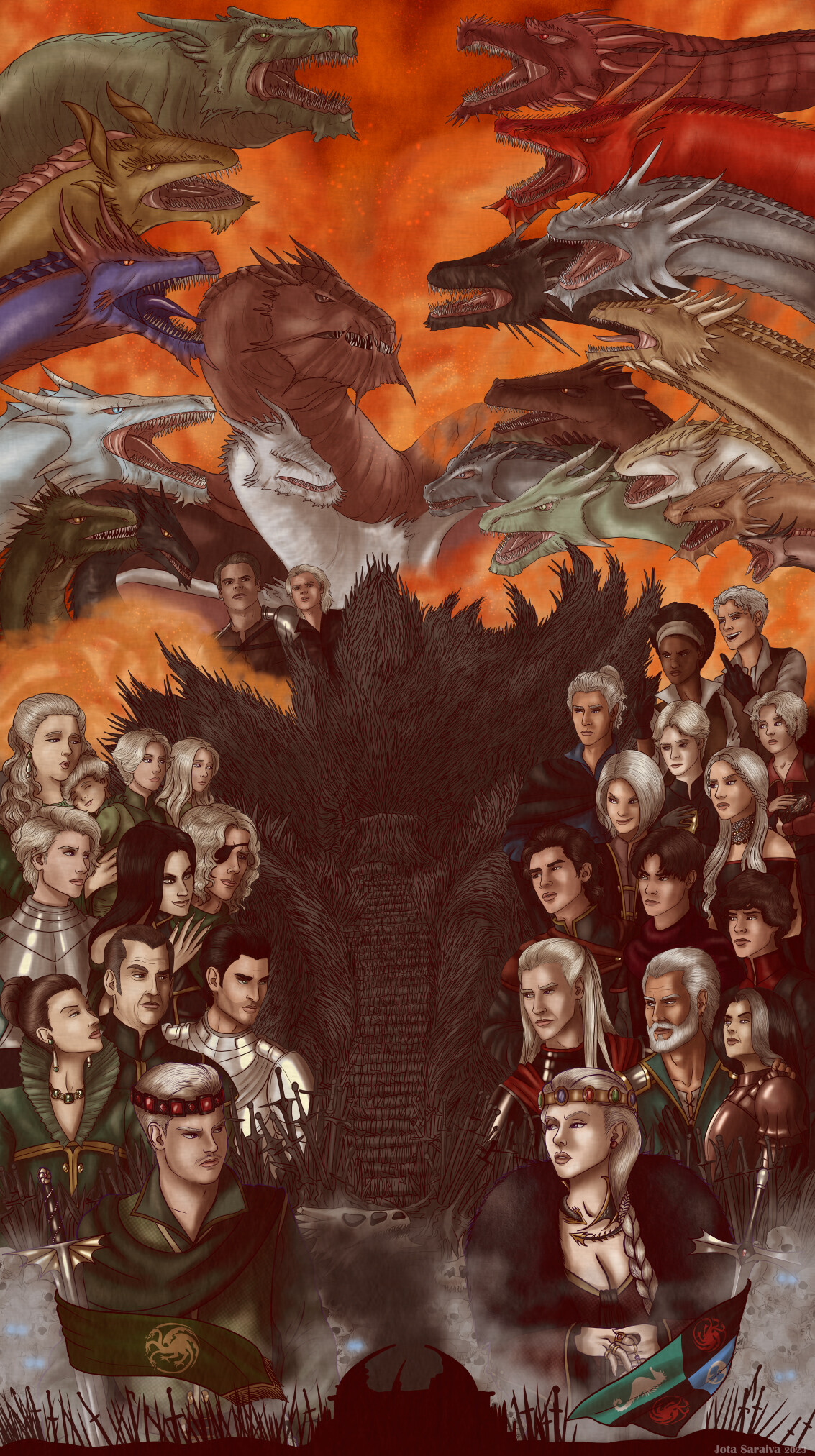 ArtStation The Dance of the Dragons