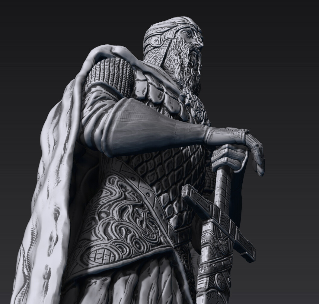 ArtStation - Перун. Sculptures Of Gods For The Fantasy Series.