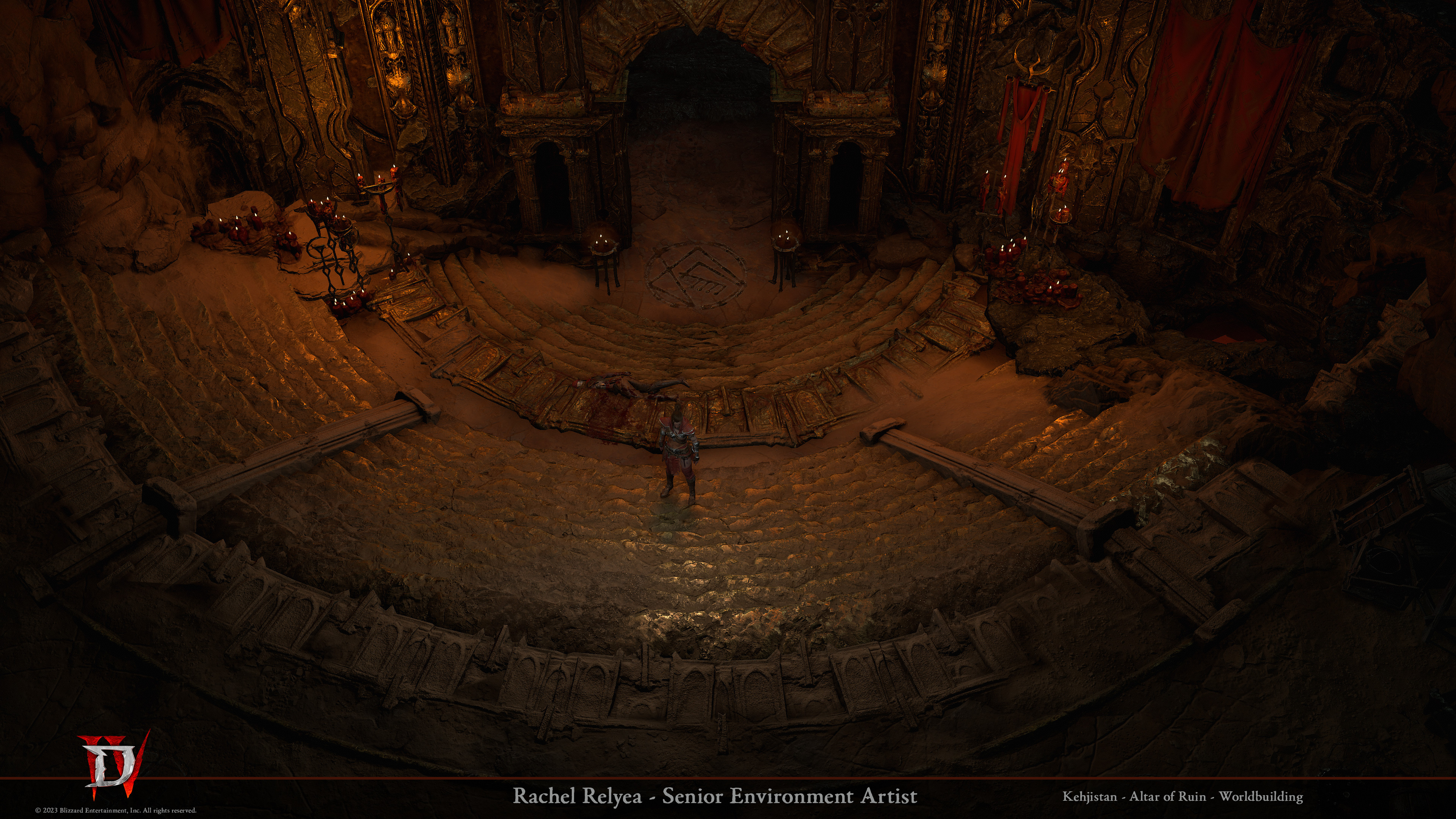 Worldbuilding entrance to boss arena