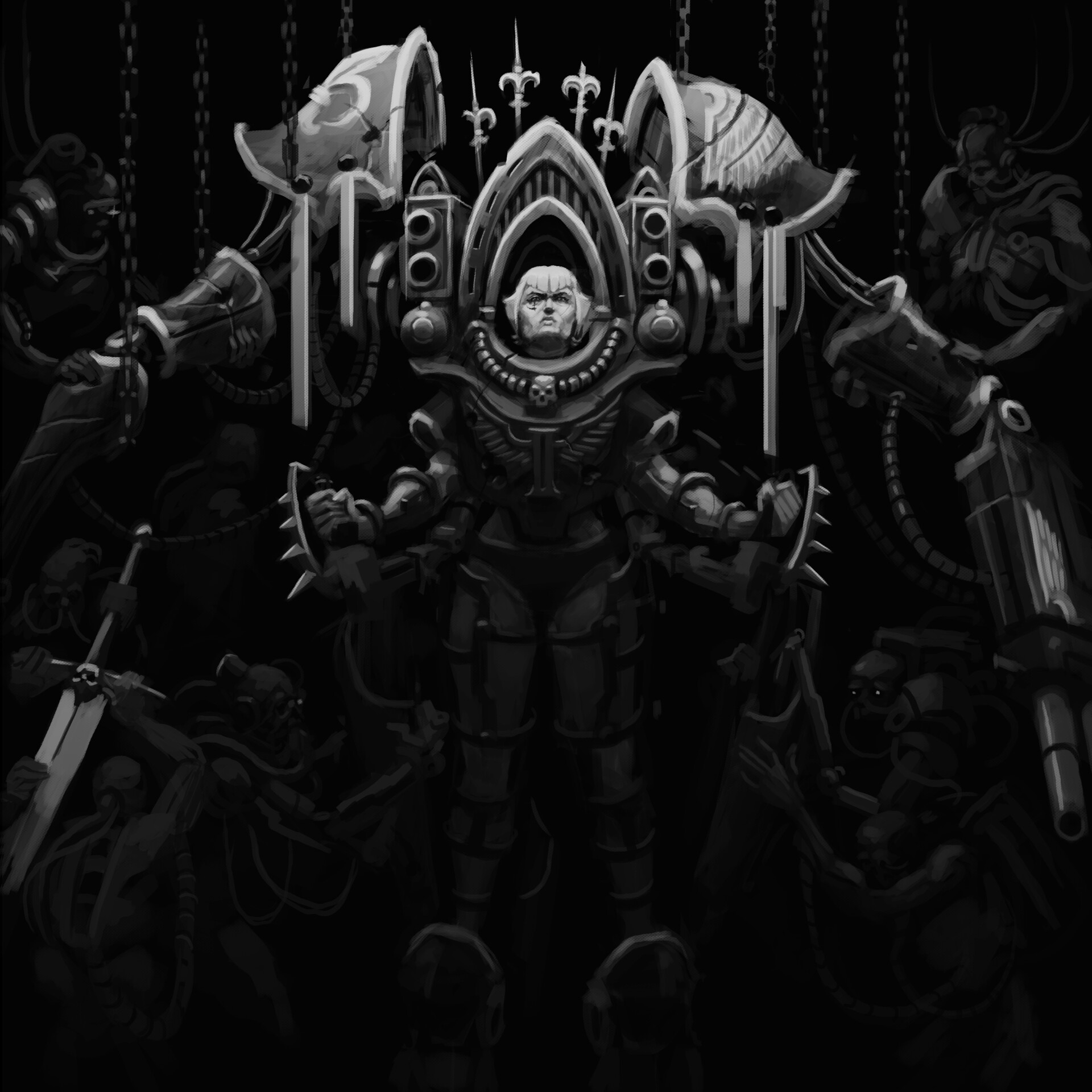 ArtStation 40K Paragon Warsuit