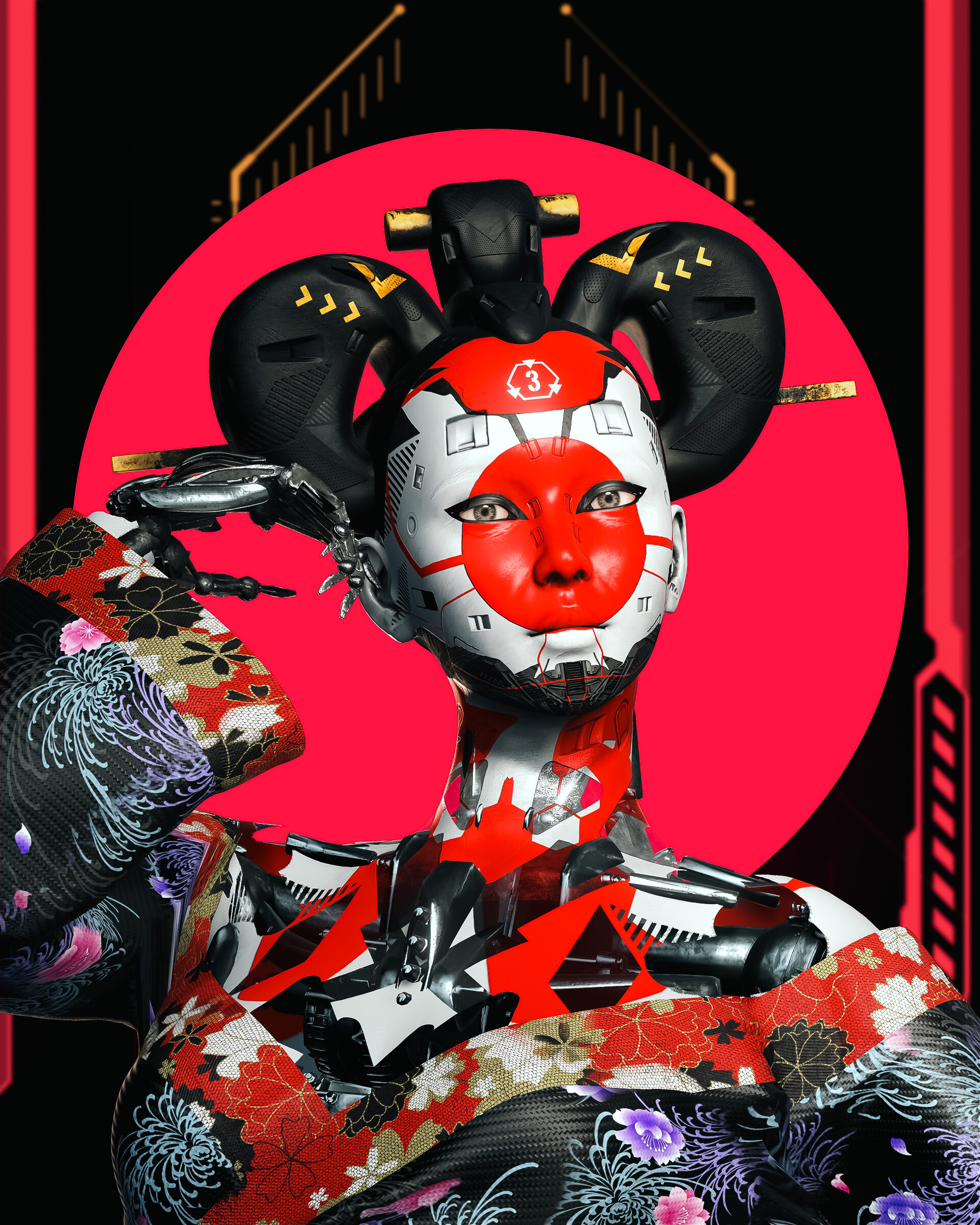 Oscar creativo cyber geisha by oscar creativo