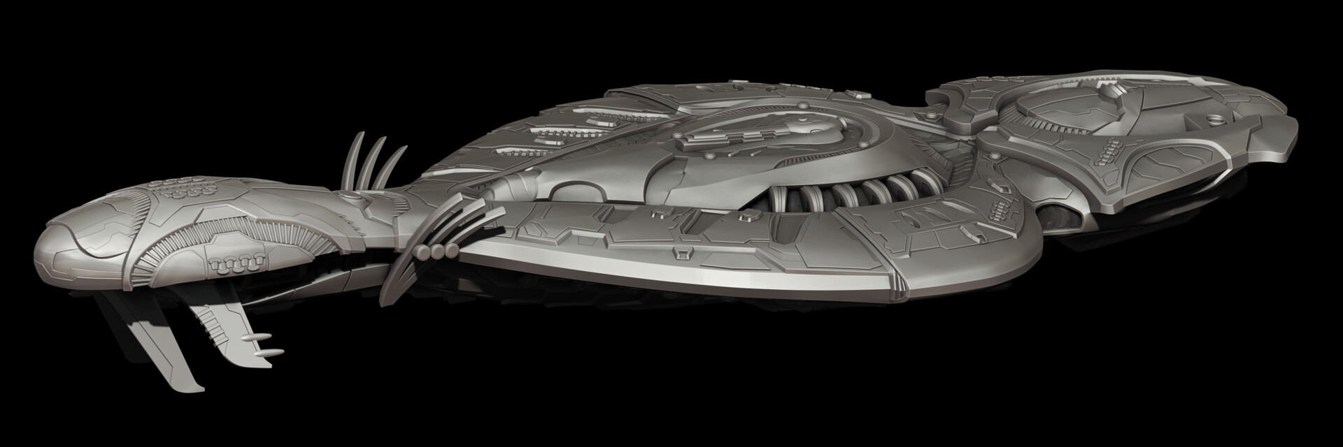 ArtStation - Halo RCS Armored Cruiser, image size:1920x640