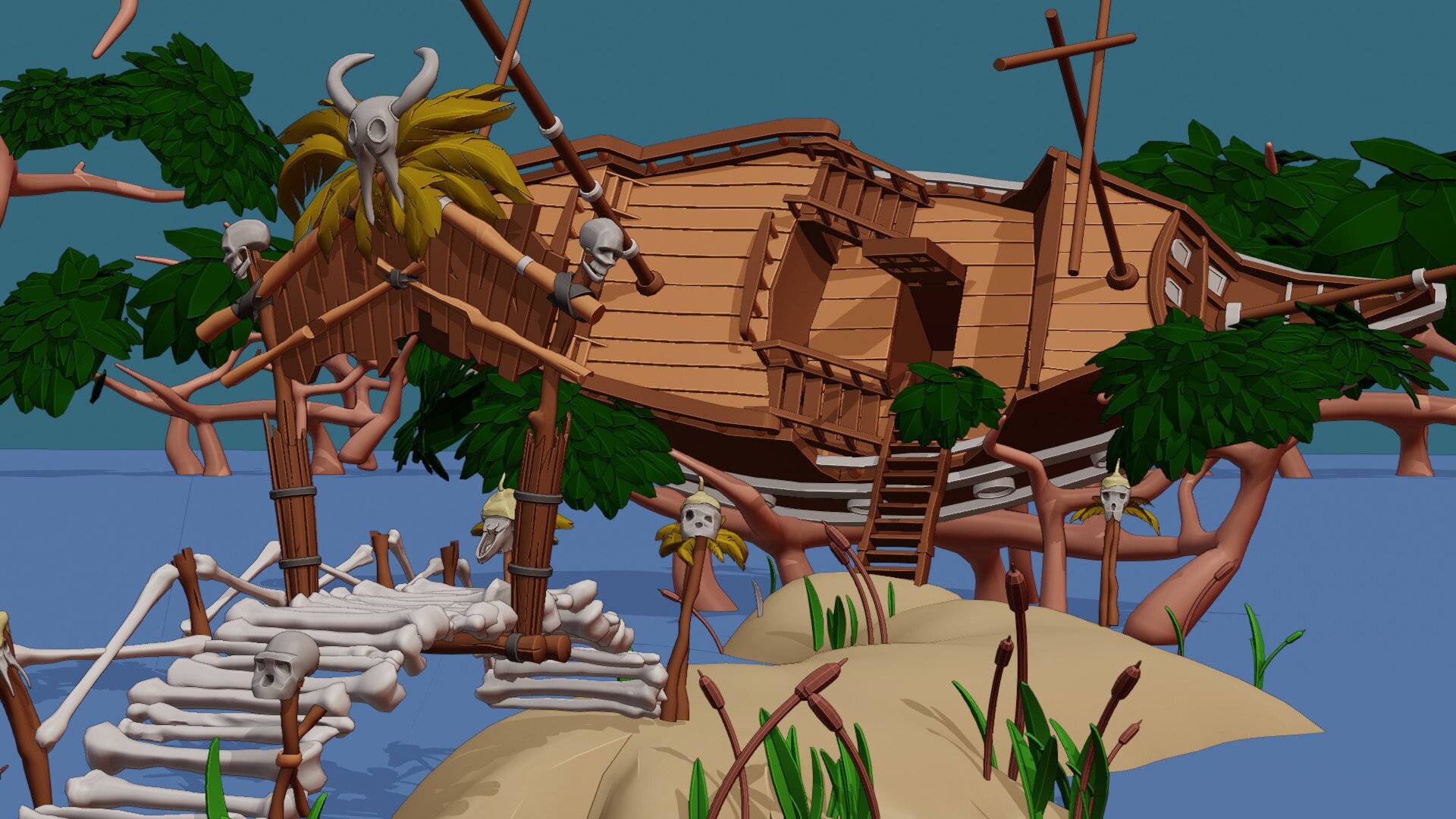 ArtStation The Curse Of Monkey Island / Ship