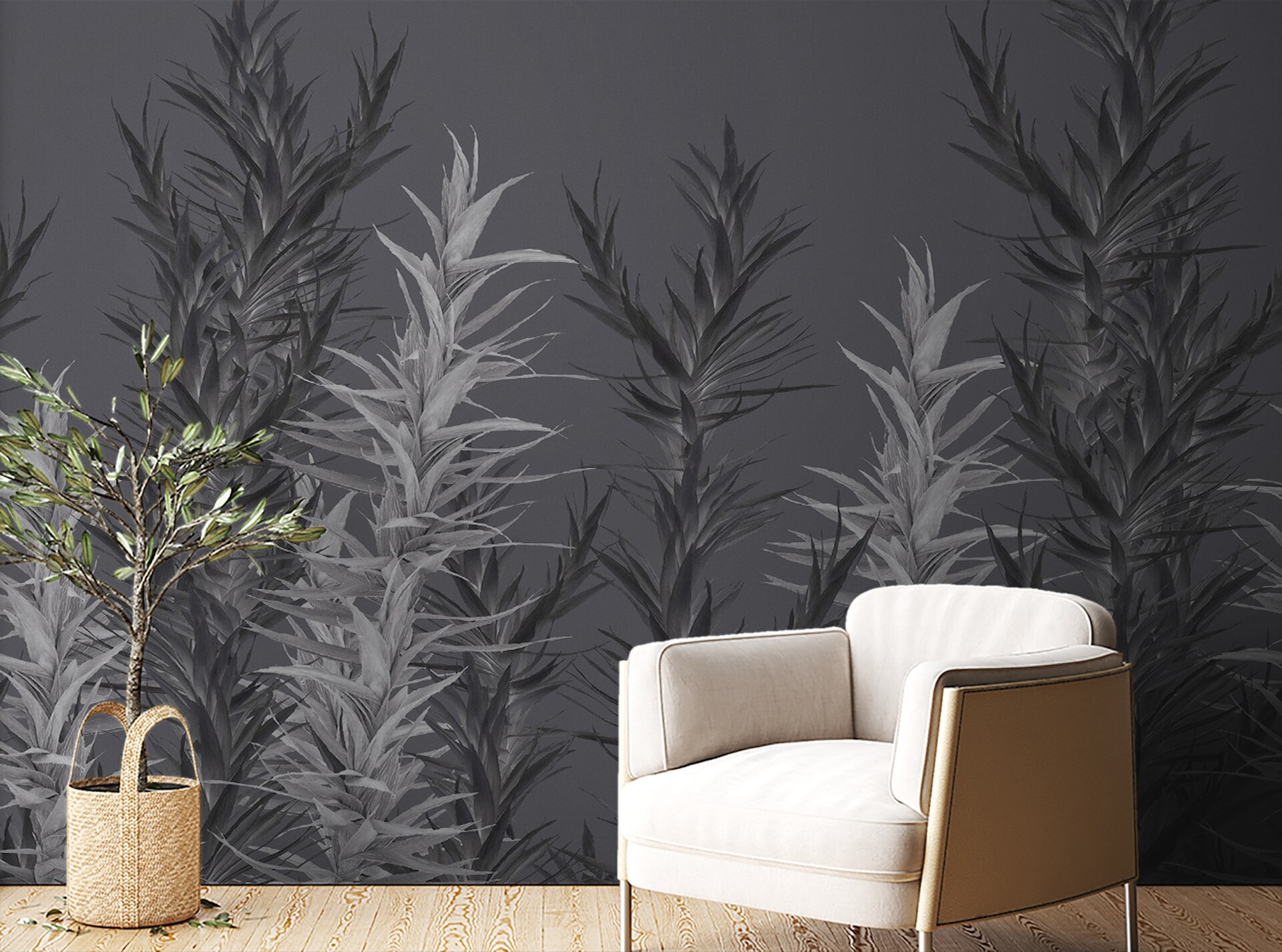 ArtStation - Grey Dracaena Wallpaper Murals
