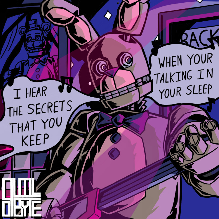 Quillobyte 🎵I hear the secrets that you keep when you