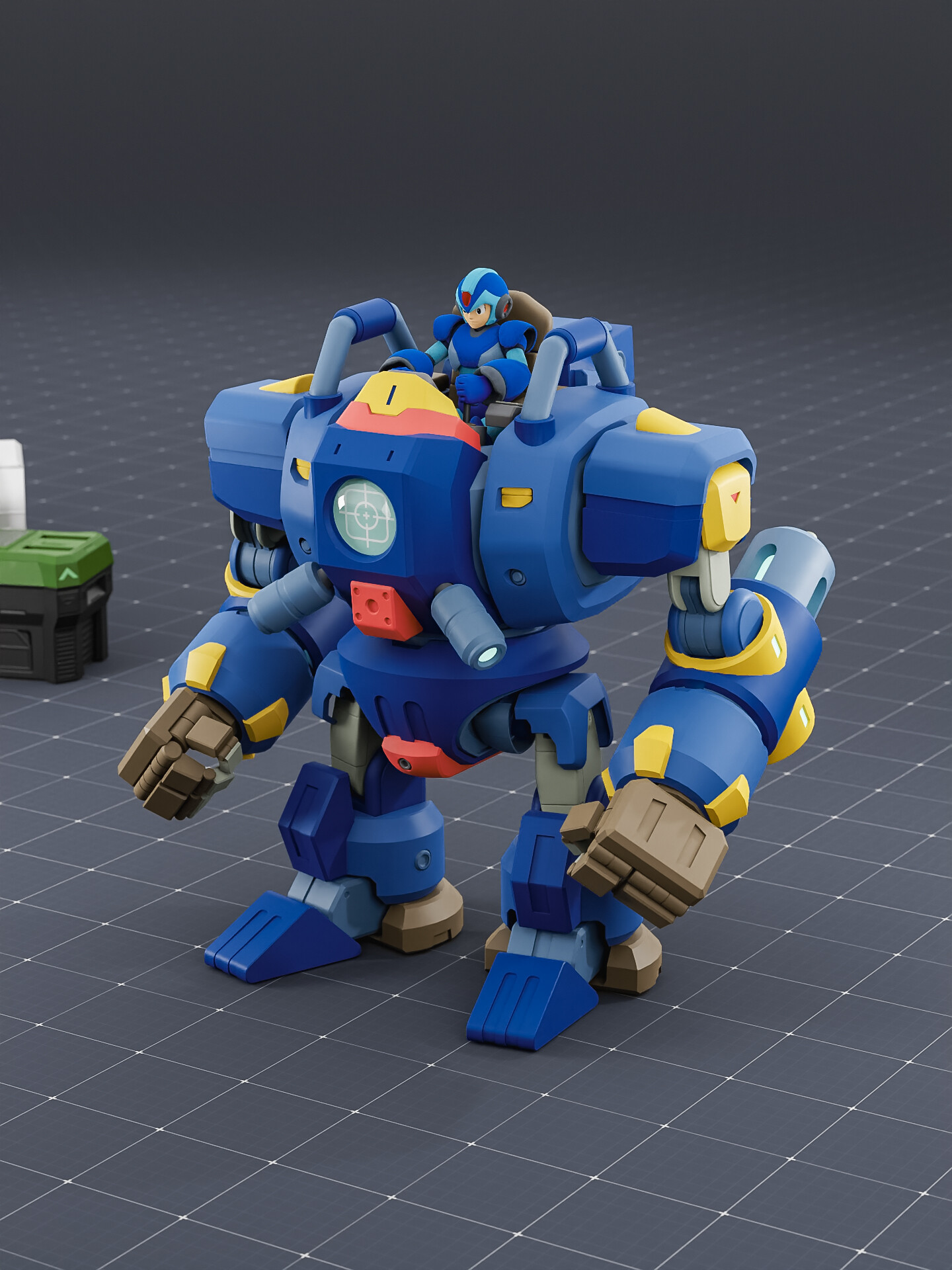 ArtStation Ride Armor megaman X8