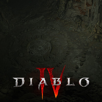 Diablo IV Druidic Cave Set Dressing