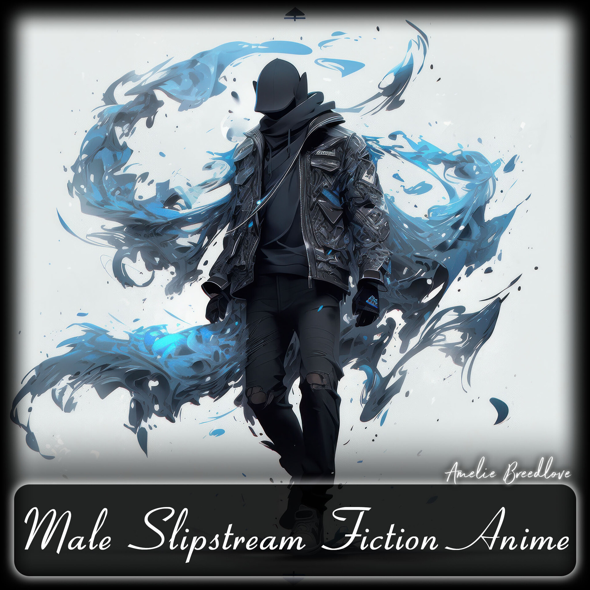 ArtStation 200 Male Slipstream Fiction Anime (Full Body) Reference