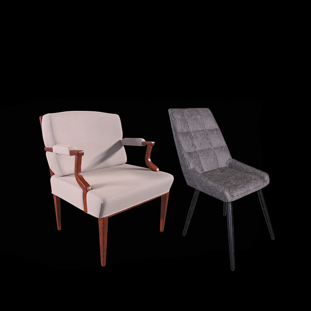 ArtStation Two Chairs in One Frame