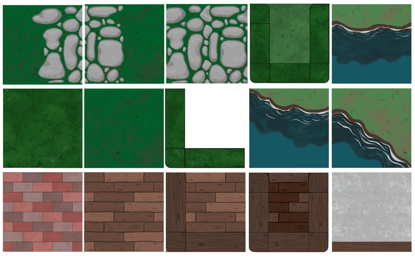 Tiles done for the game