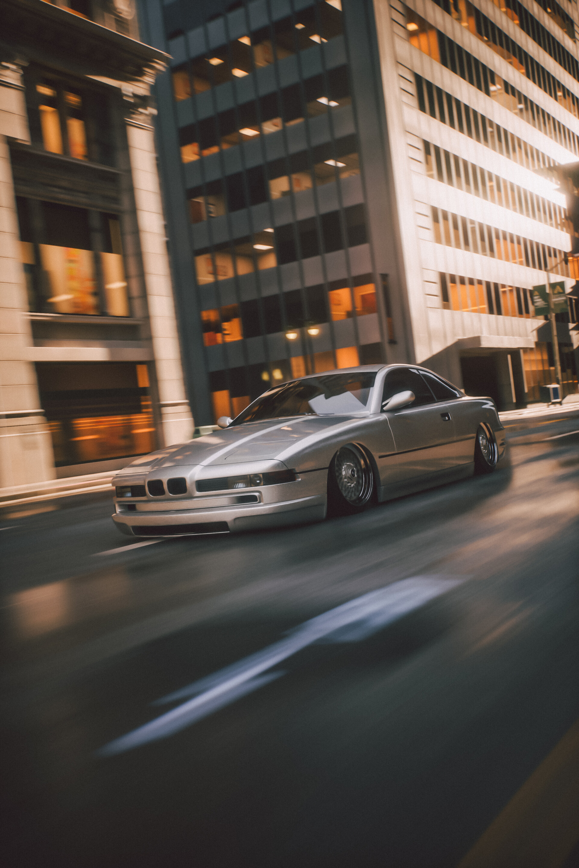 ArtStation - Slammed BMW 840Ci E31 - Unreal Engine 5