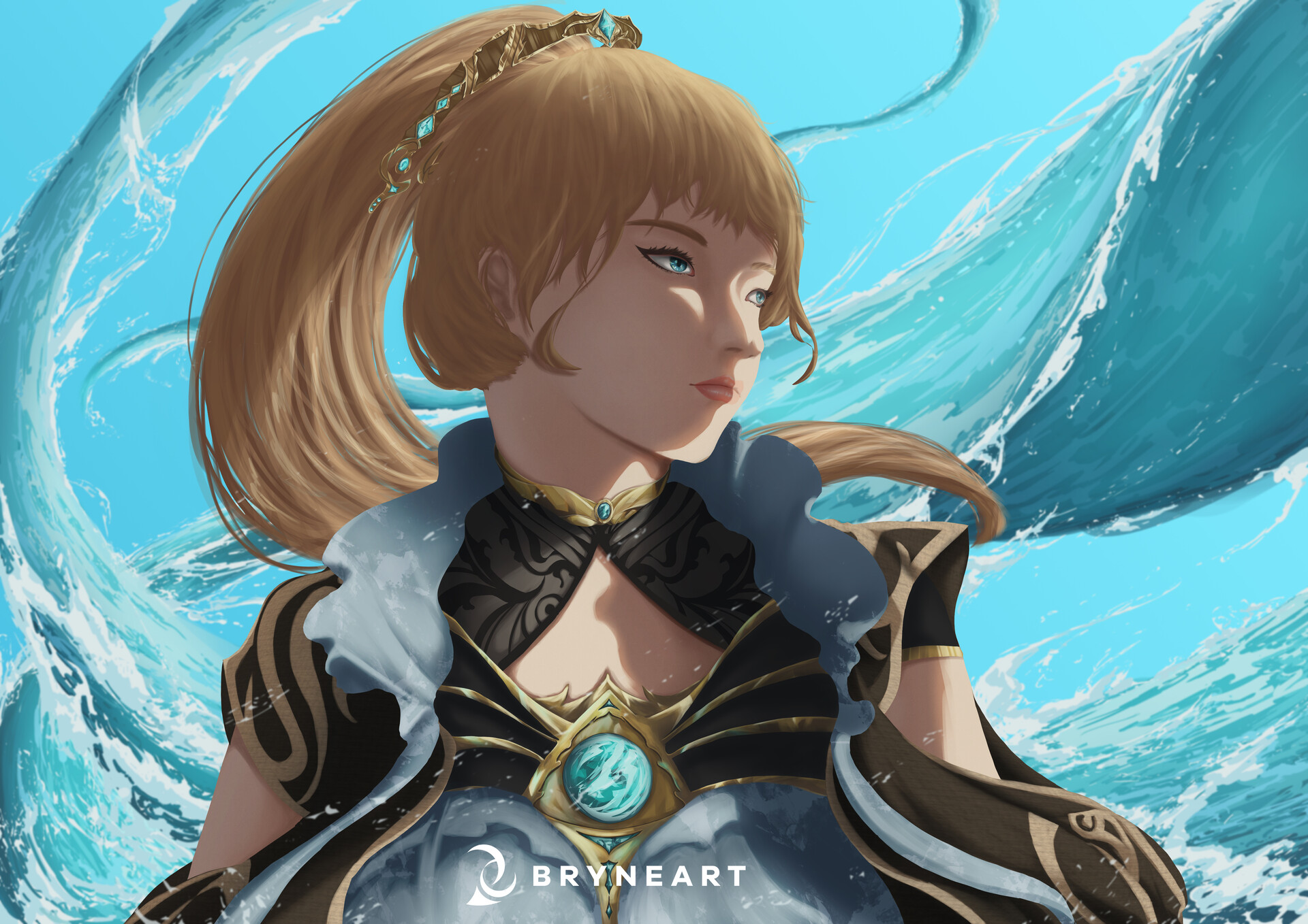ArtStation Reine De La Mer