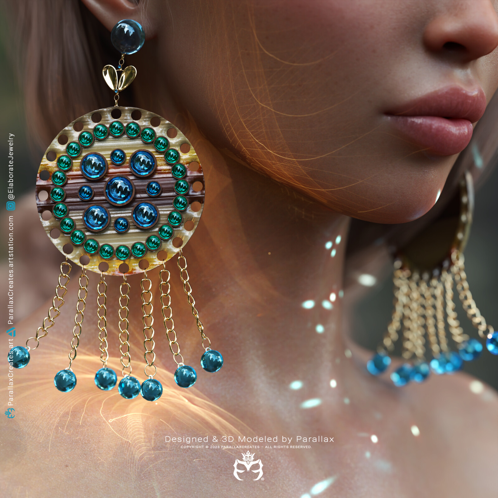 Natural Jewelry - 3D Jewelry by ParallaxCreates