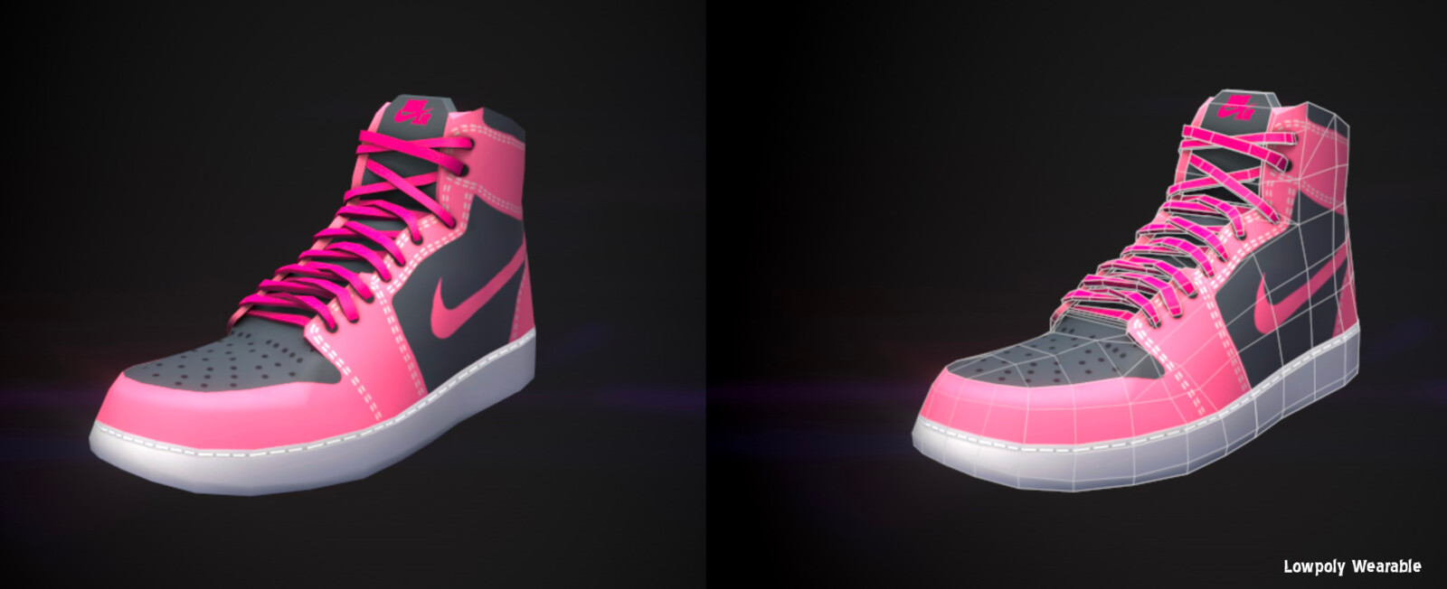 The Avatar System has many interchangeable wearables, they are all lowpoly assets that are designed for mobile and webGL. 512 or 1024 Color Map only to minimize file size.
