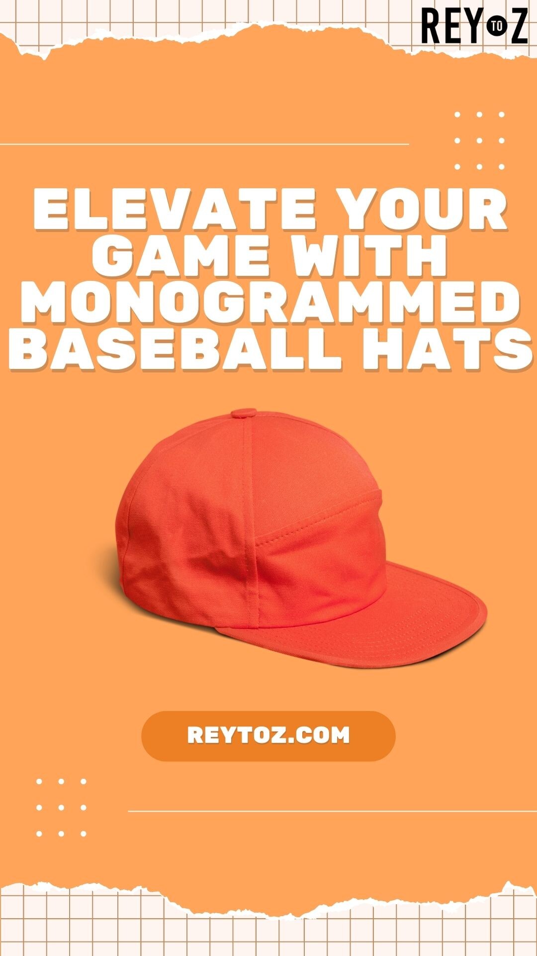ArtStation Elevate Your Game with Monogrammed Baseball Hats