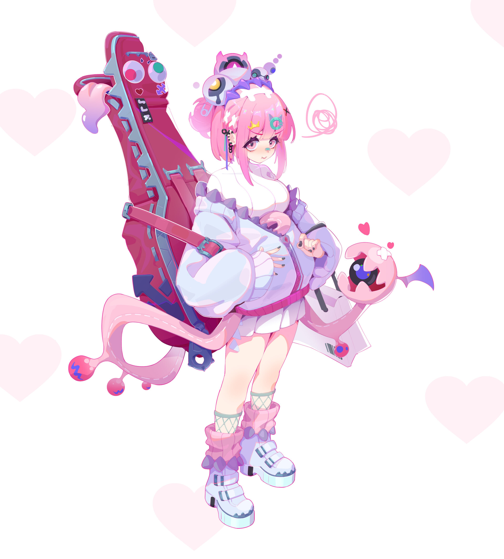 ArtStation - monster gril