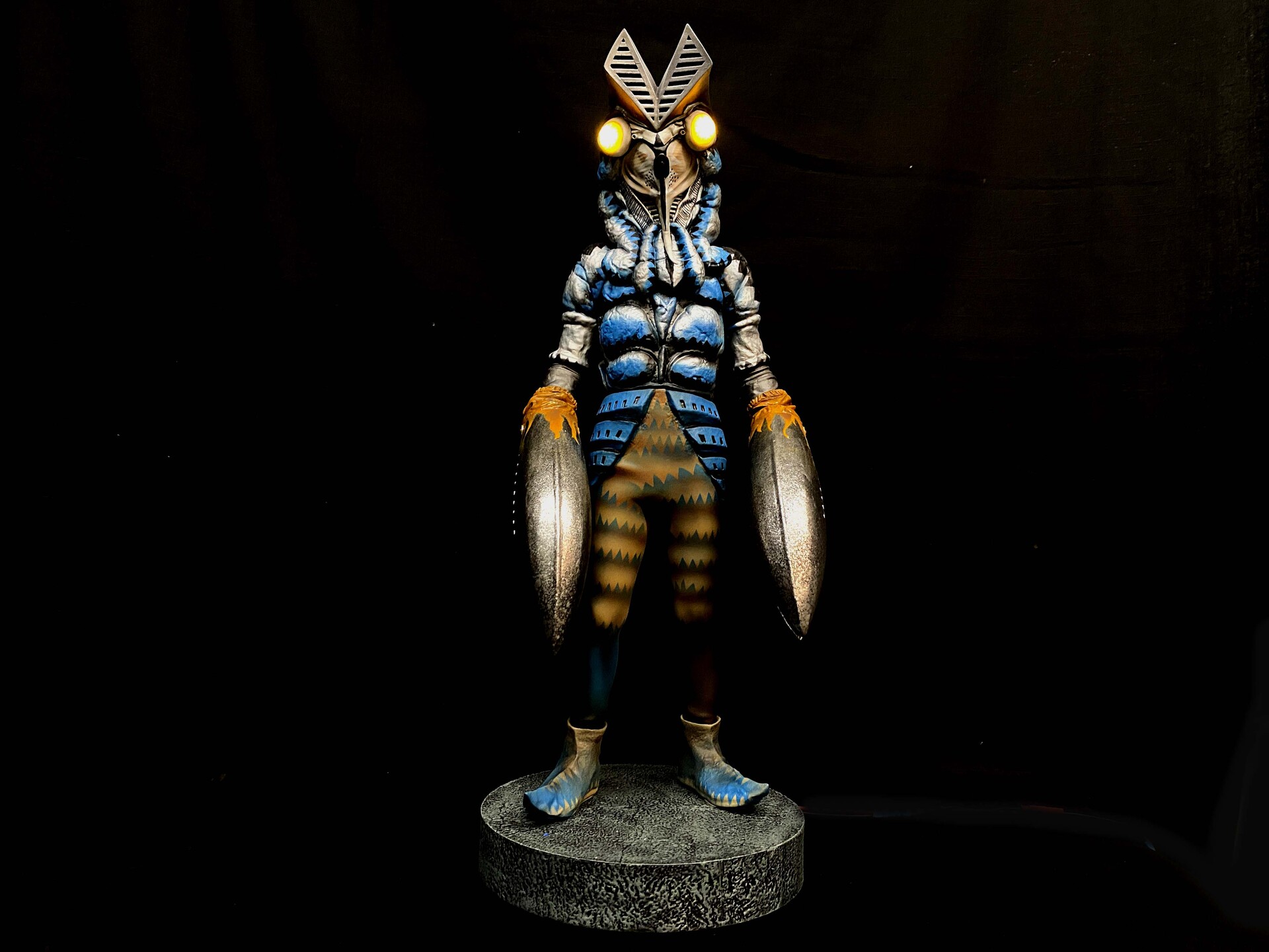 特別セーフ Seijin Baltan - ArtStation X-Works バルタン星人 Statue Art 特撮