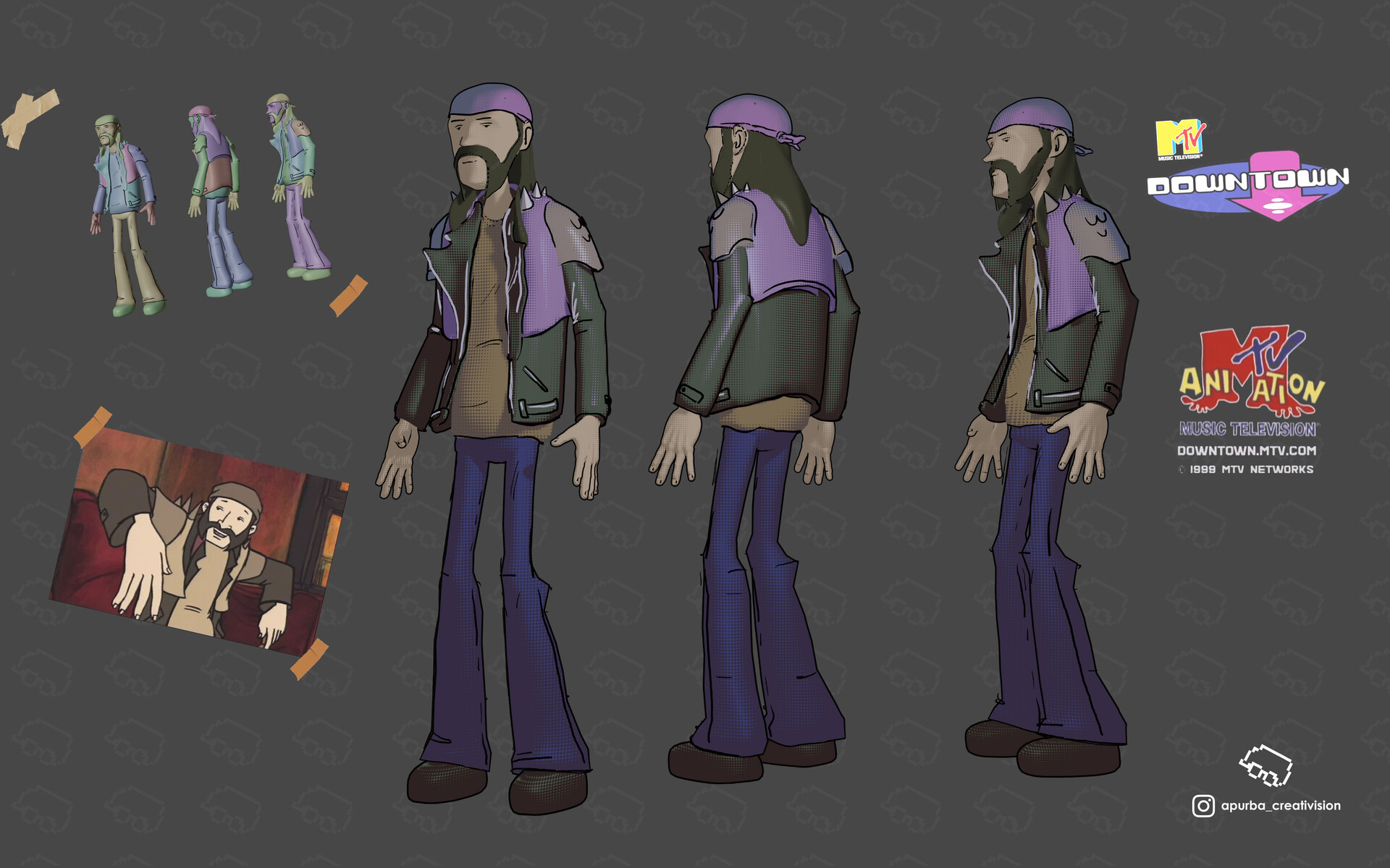 ArtStation Goat from Mtv downtown