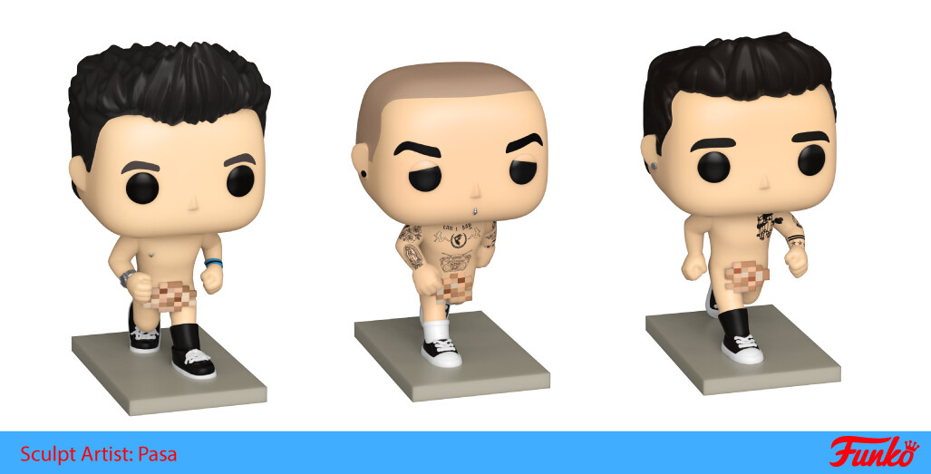 ArtStation Blink 182 Funko POP Hot Topic Exclusive