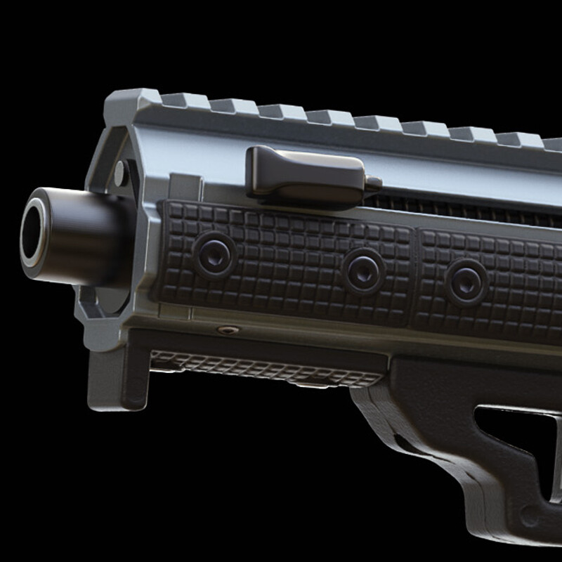 "Aftermath" 45 ACP SMG Concept