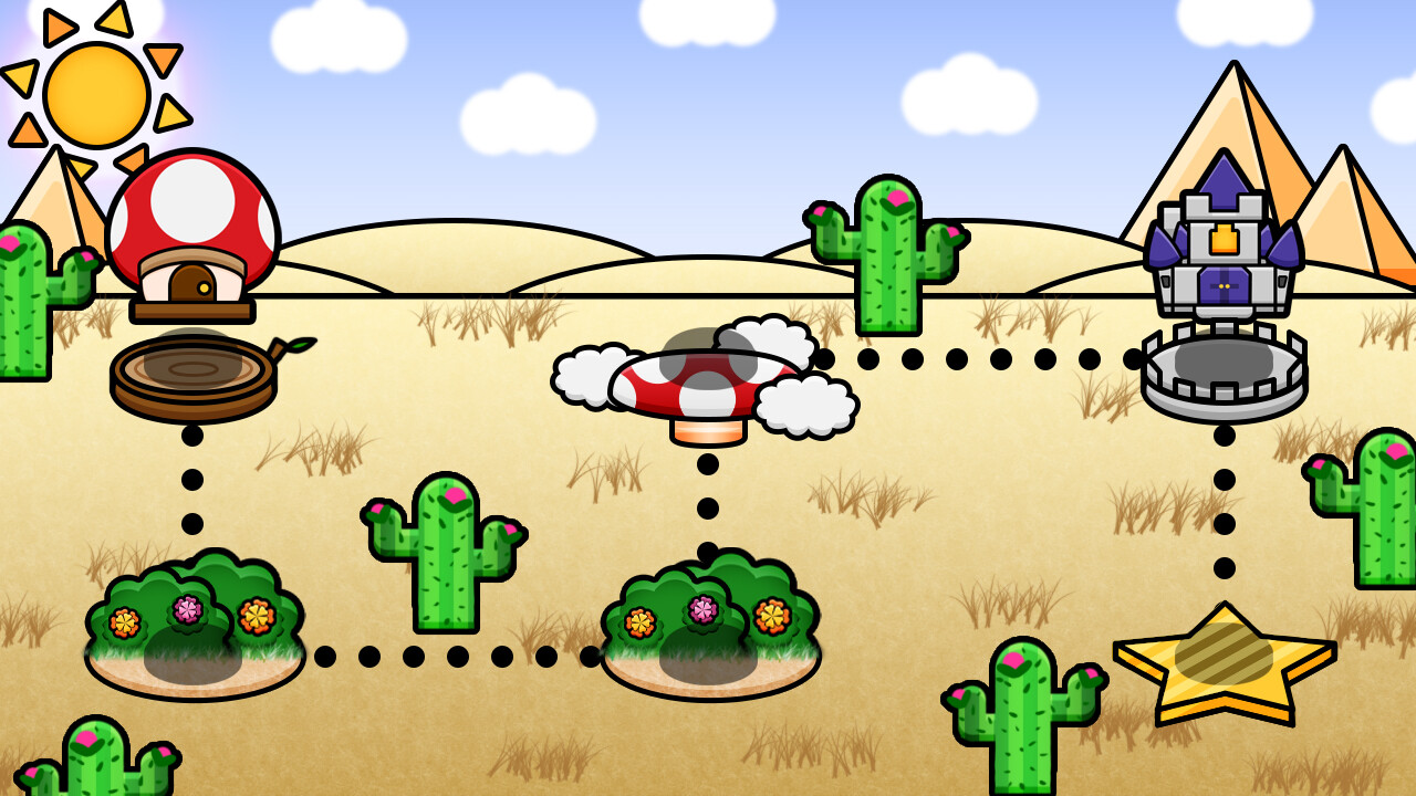 Super Mario World Level Map