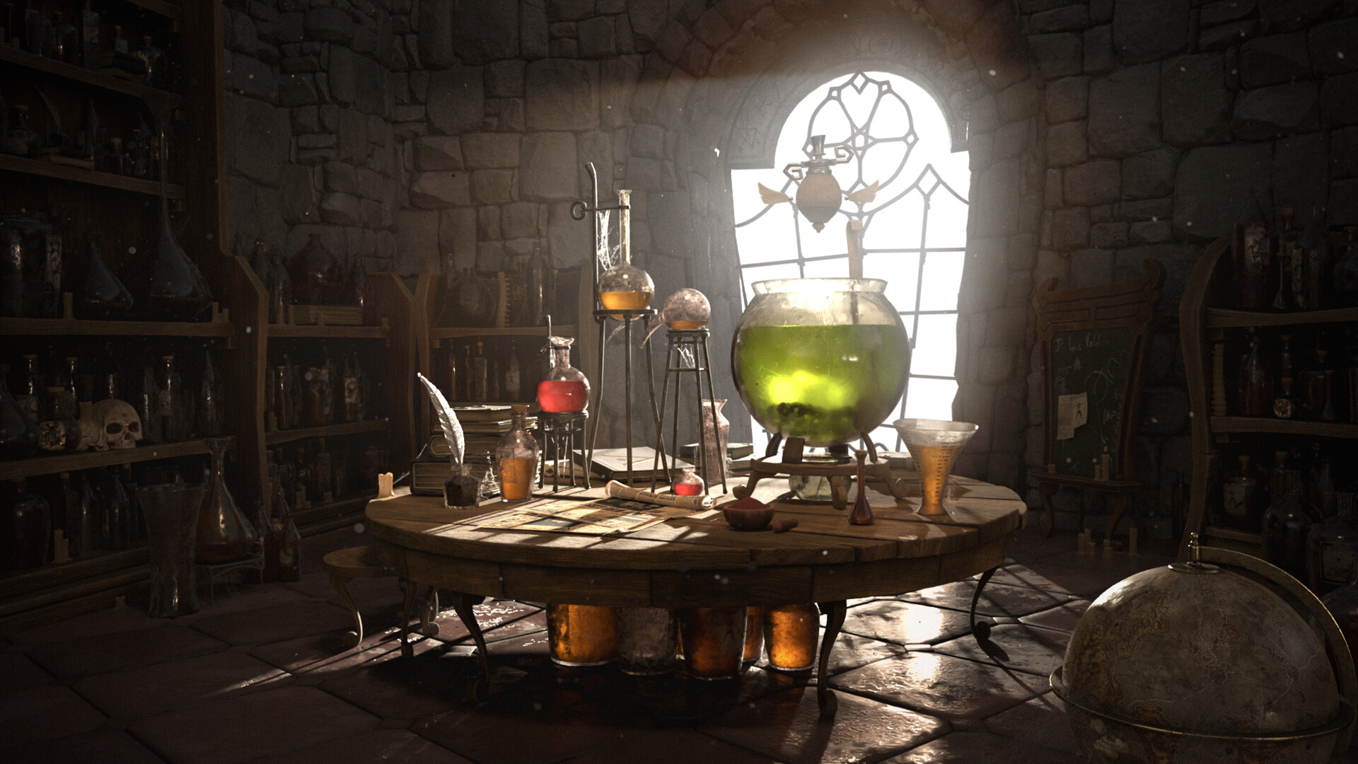 ArtStation Hogwarts Potion Class