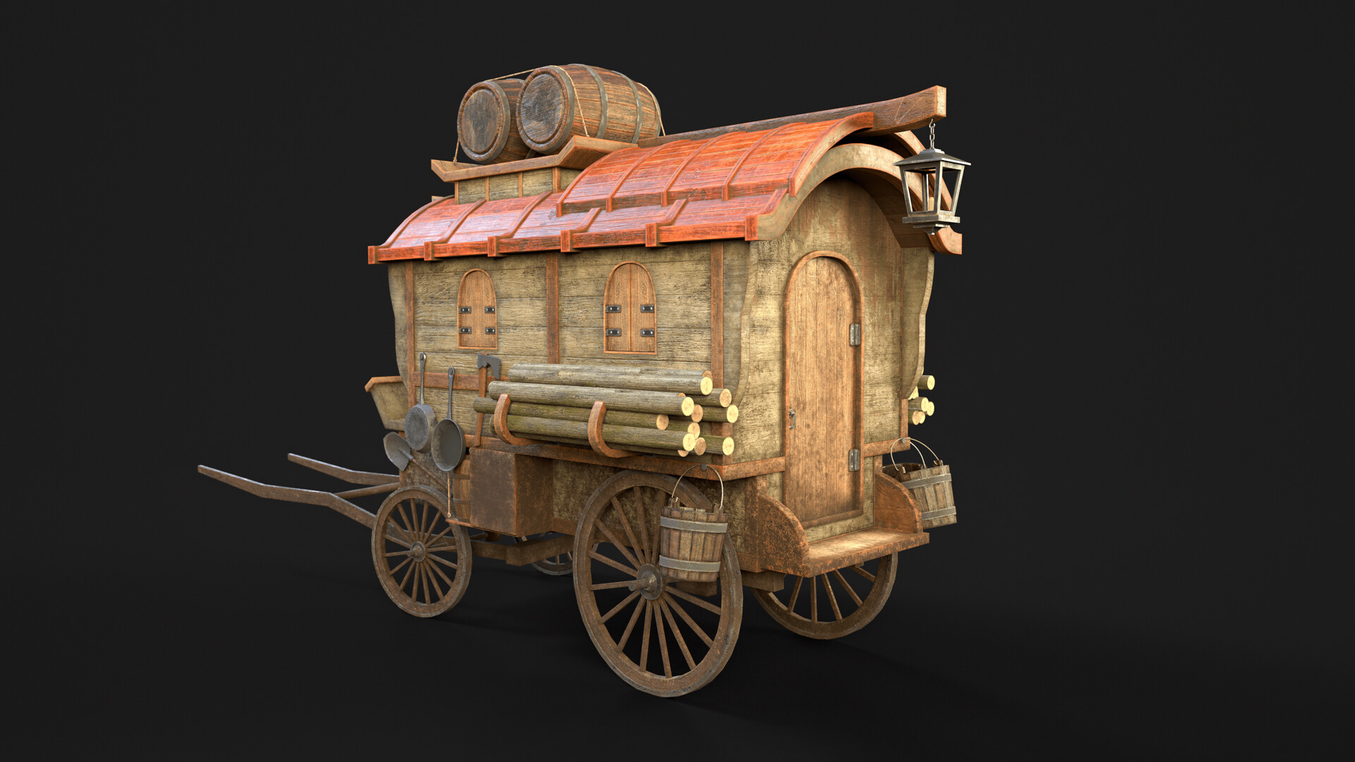 Sergey Pavlov - Old cart
