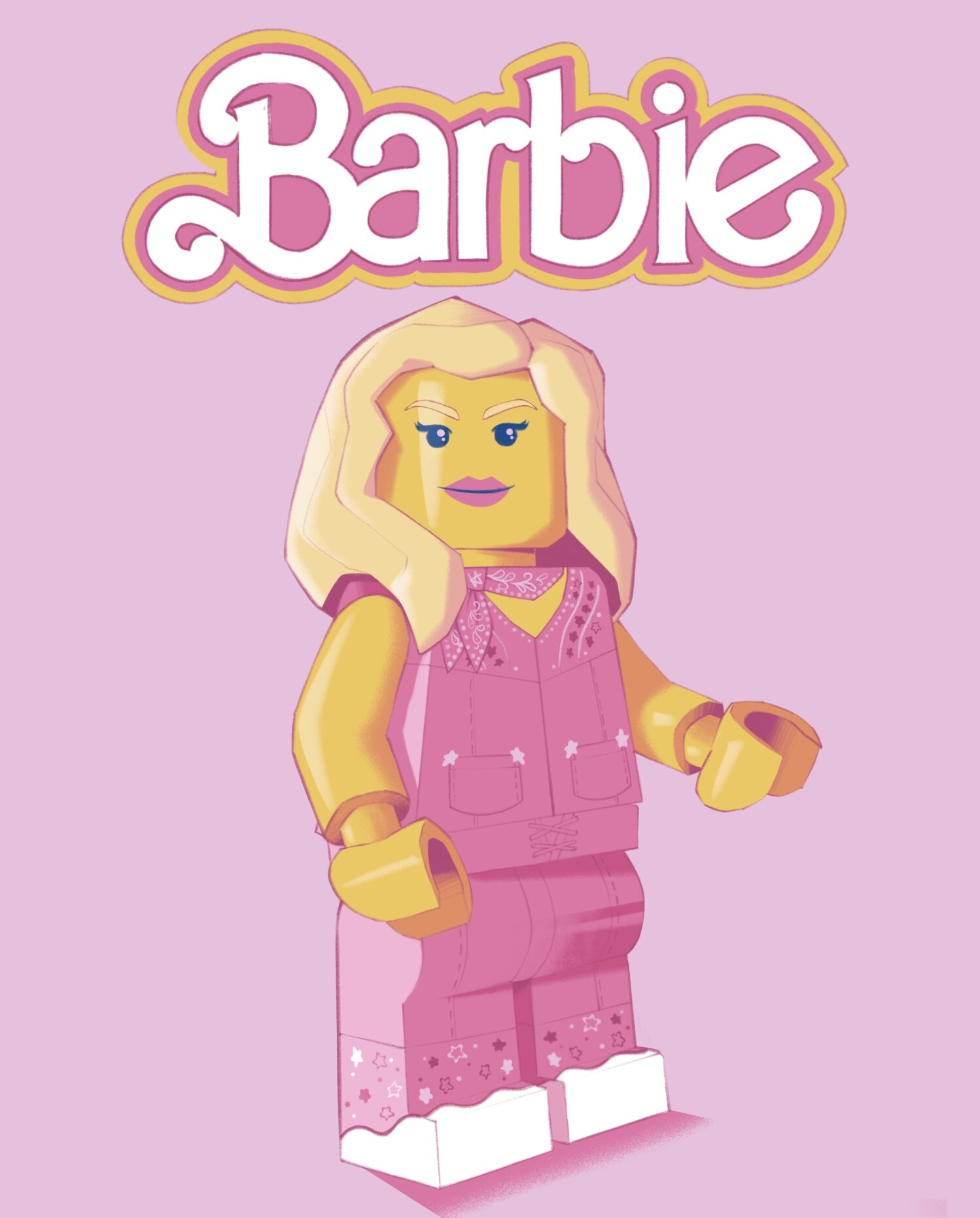 ArtStation - lego barbie