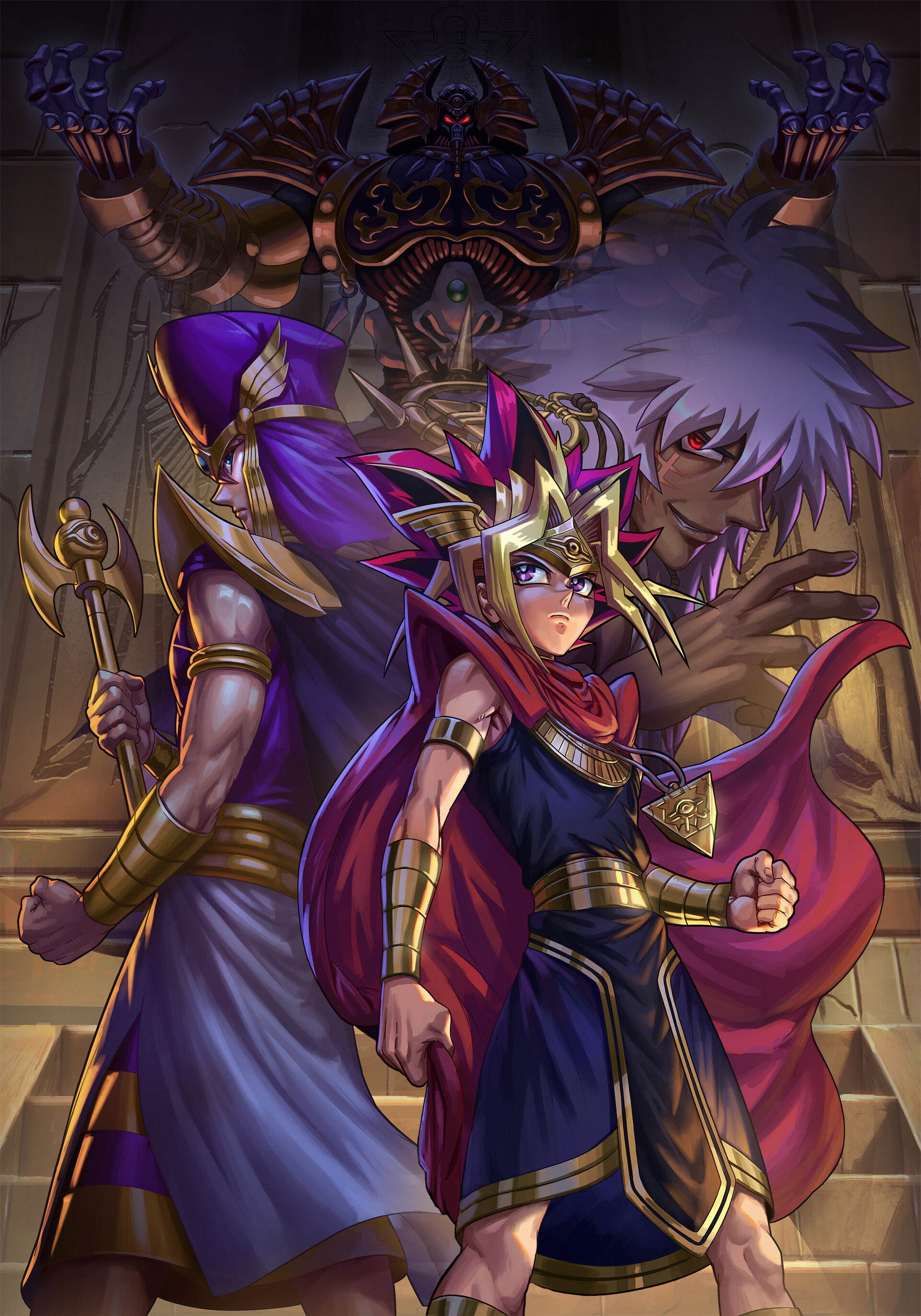 ArtStation - Yu gi oh art cover