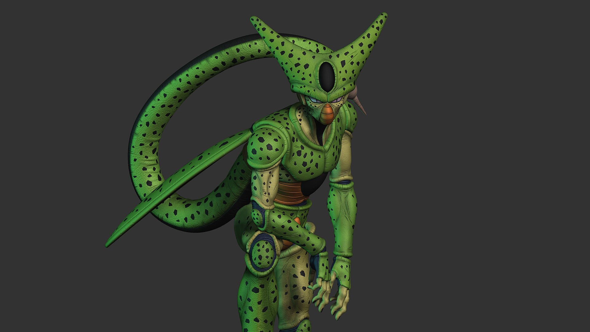 Célula de desenho animado da versão Dragon Ball Sharu Seru Silu Siru Seru Q  Modelo 3D - TurboSquid 1800456