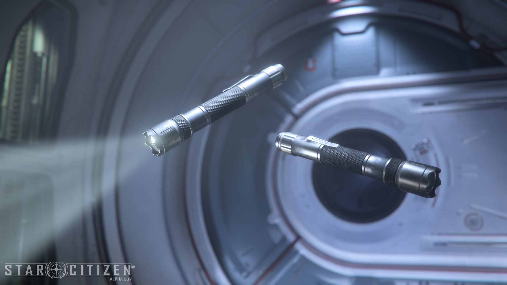 Sophie Malledent Star Citizen Datapad & Flashlight Props